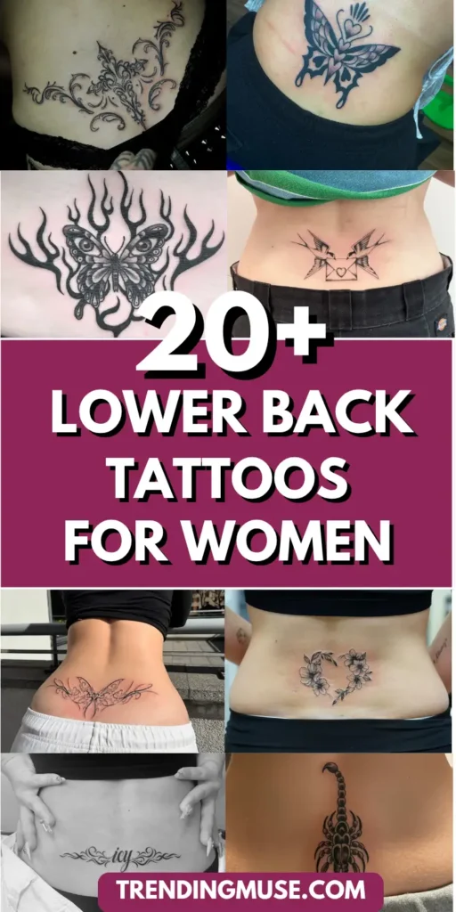 20+ Lower Back Tattoos for Women Unique That’ll Make You Look Twice