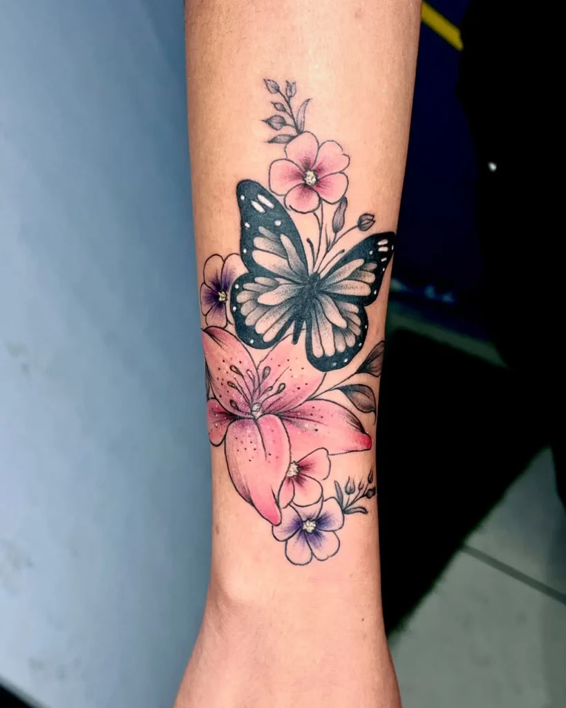 Butterfly and Flower Blend