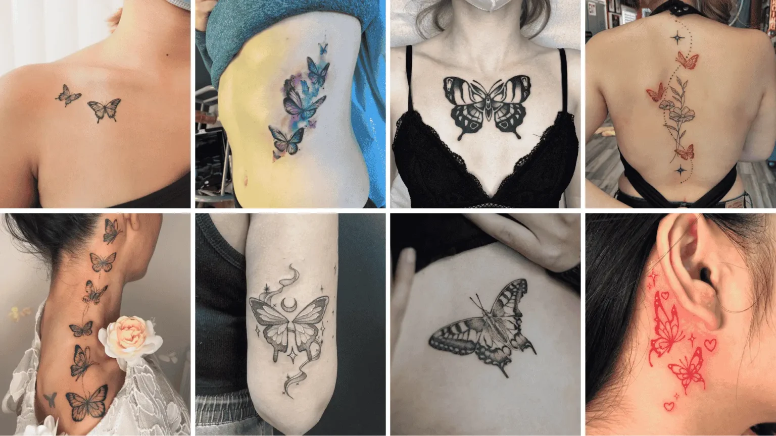 20 Butterfly Tattoo Ideas for Women: Graceful Designs Full of Meaning