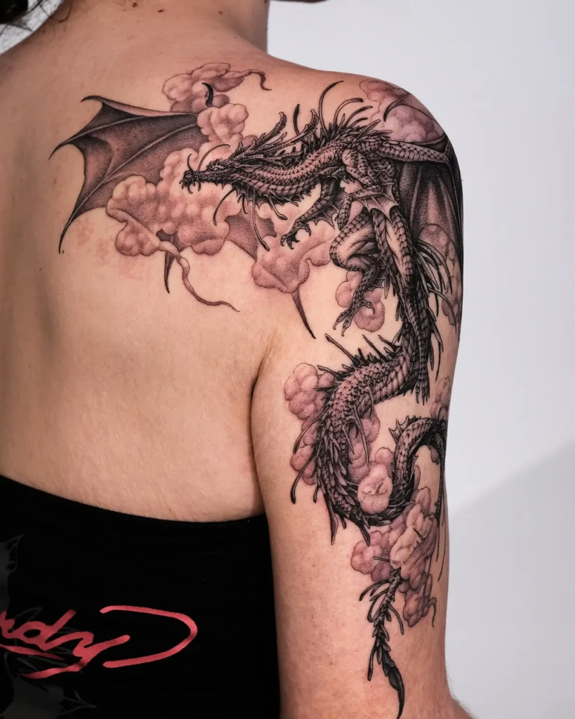 1. Dragon Among the Clouds