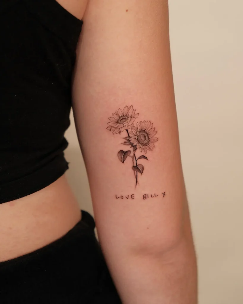 1. Sunflowers of Love