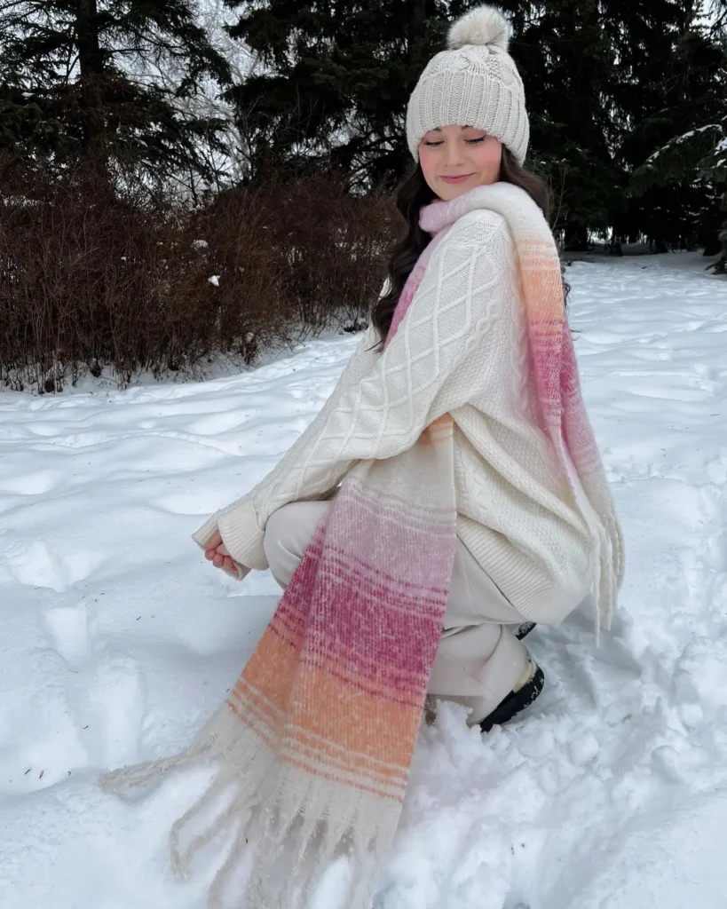 11. Blush Snow Layers