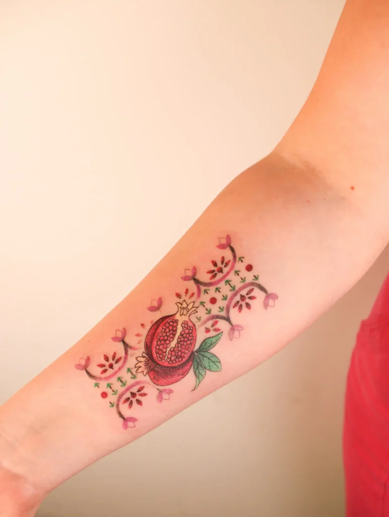 11. Pomegranate Bloom