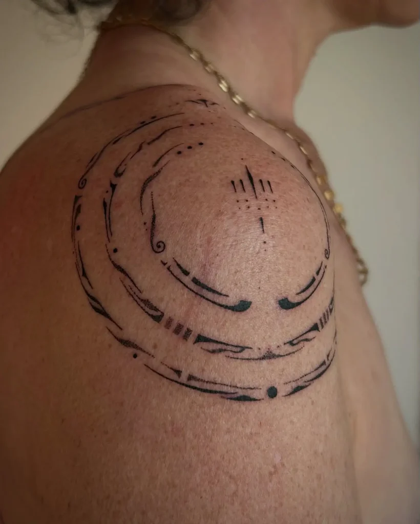 12. HandPoke - Sacred Orbit Lines 