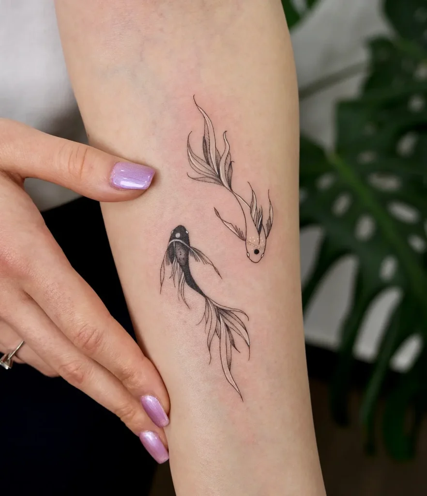 12. Whispering Koi Duo
