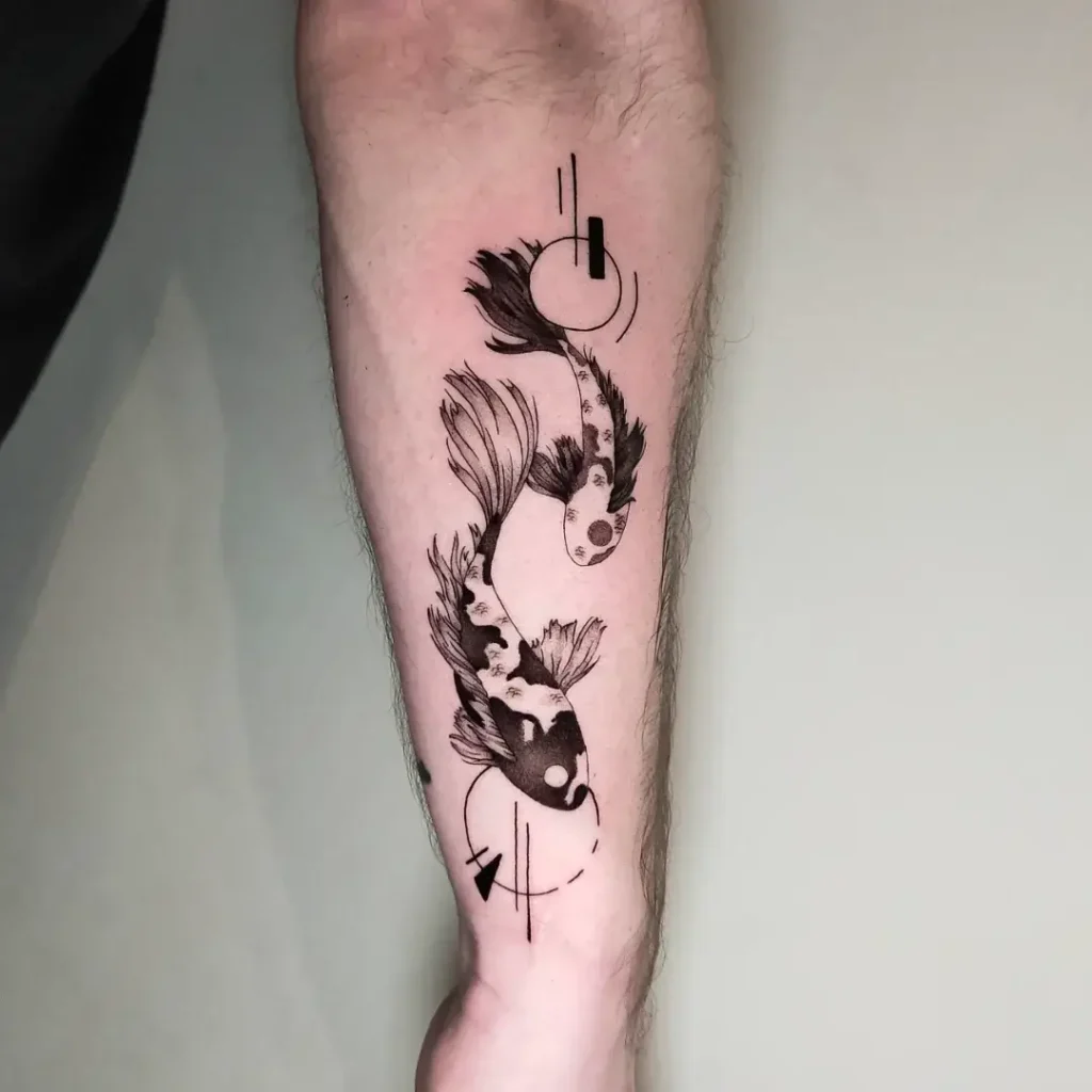 14. Monochrome Motion Koi