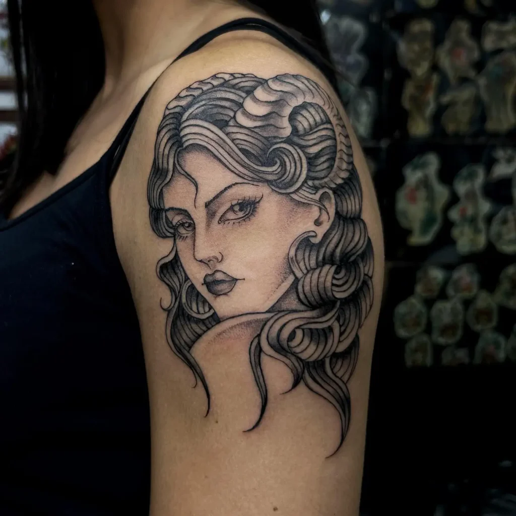2. Aries Femme Gaze