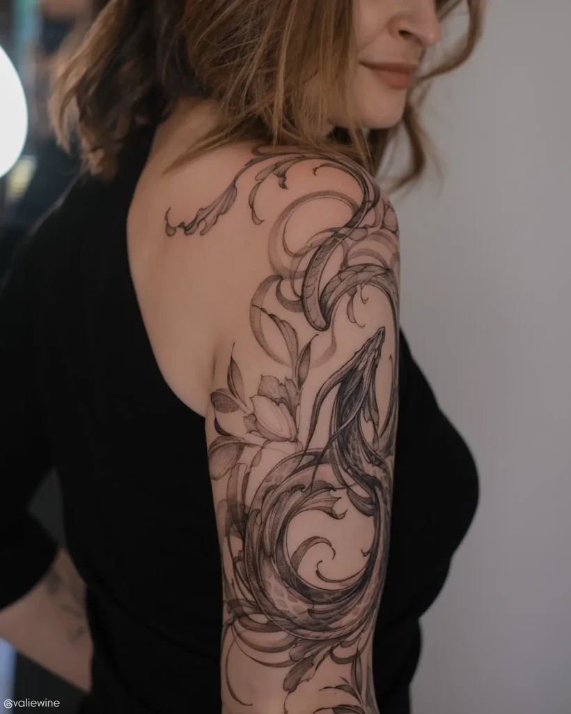 2. Floral Airy Dragon