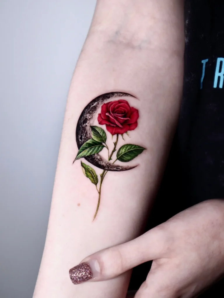 2. Lunar Moon and Rose Combo