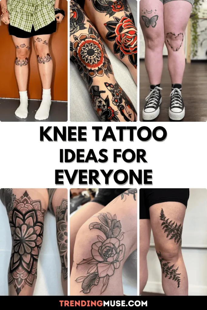 20 Knee Tattoos Ideas That’ll Make You Stare Twice!