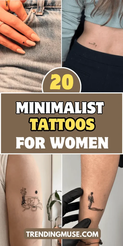 20 Minimalist Tattoos for Women: Meaningful, Stylish, and Subtle