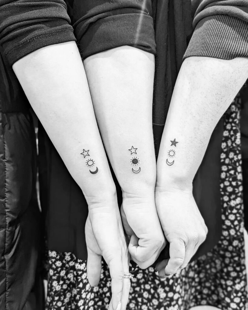 20. Sun, Moon & Star Trio