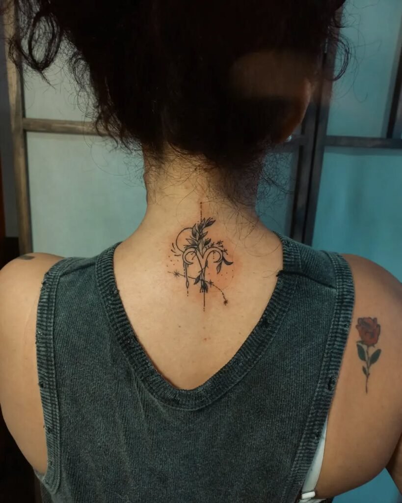 4. Floral Aries Sigil