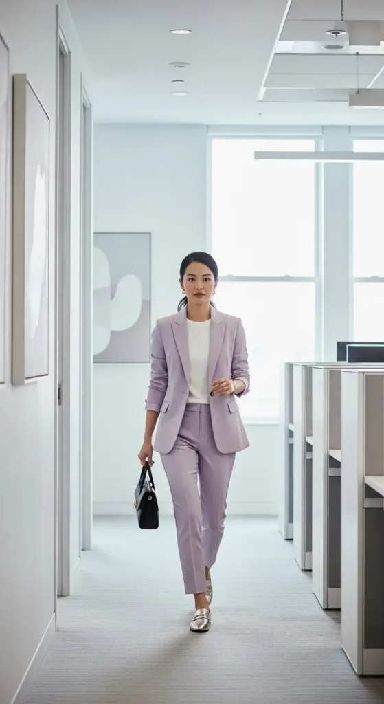 4. Pastel Suit Set