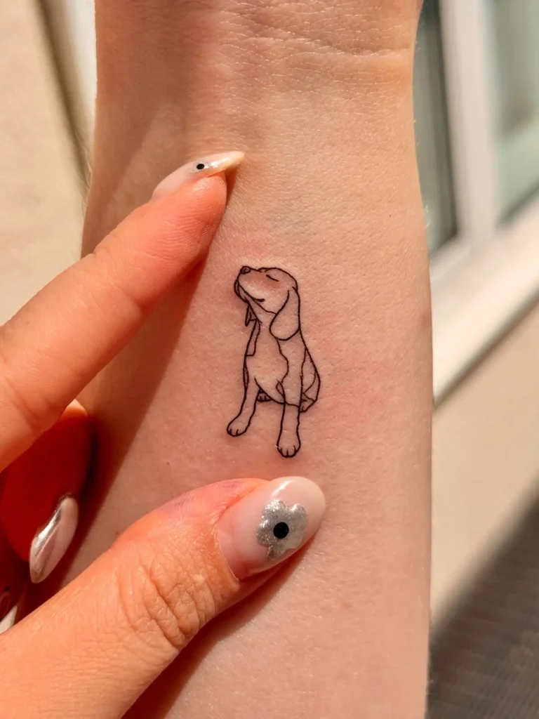 4. Puppy in Line