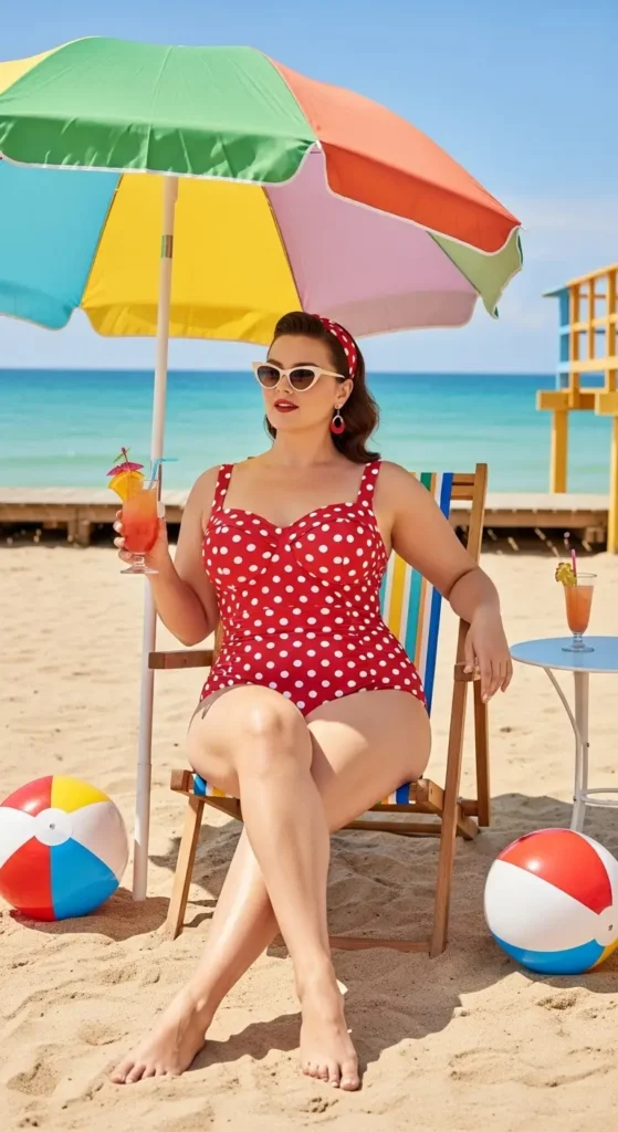 4. Retro High-Waisted