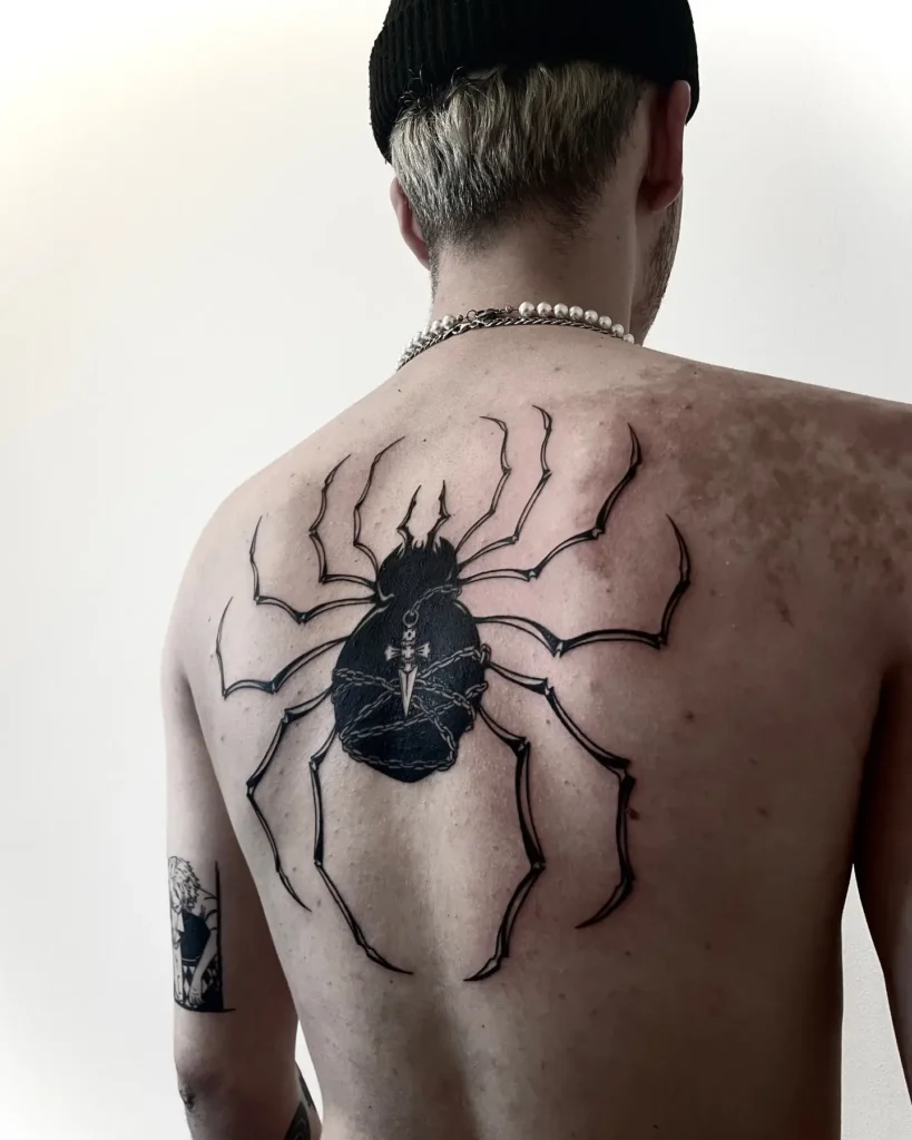 5. Sacred Heart Spider Backpiece