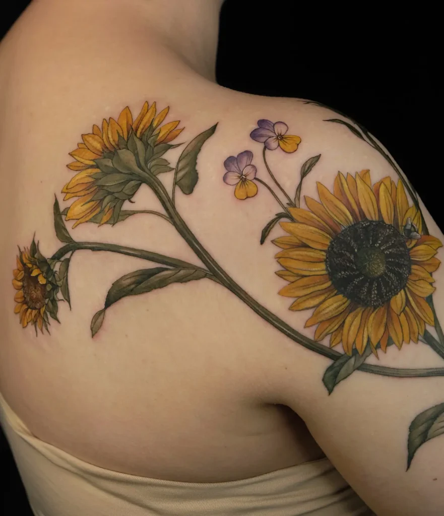 5. Shoulder Bloom Symphony