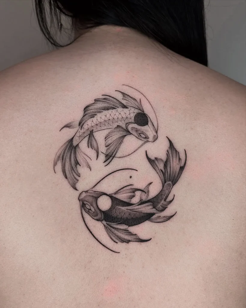 6. Yin Yang Koi Balance