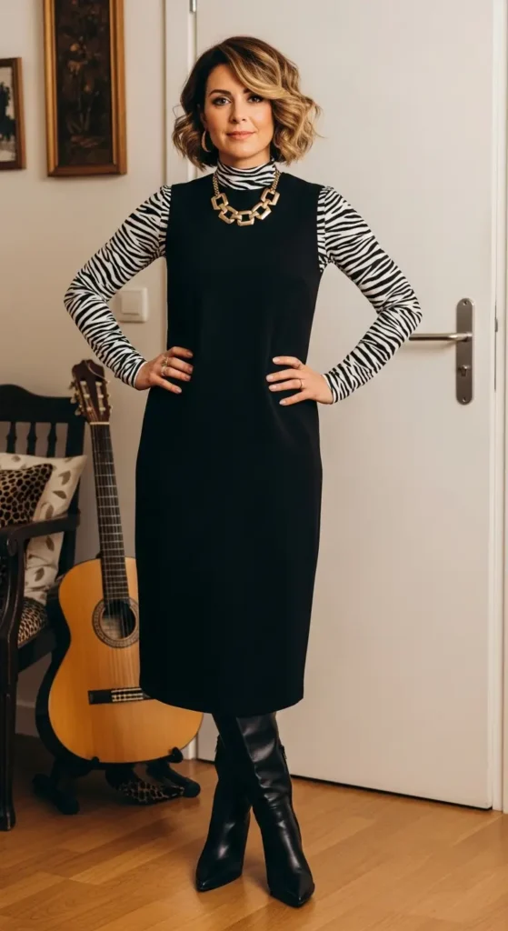 7. Monochrome Muse Look