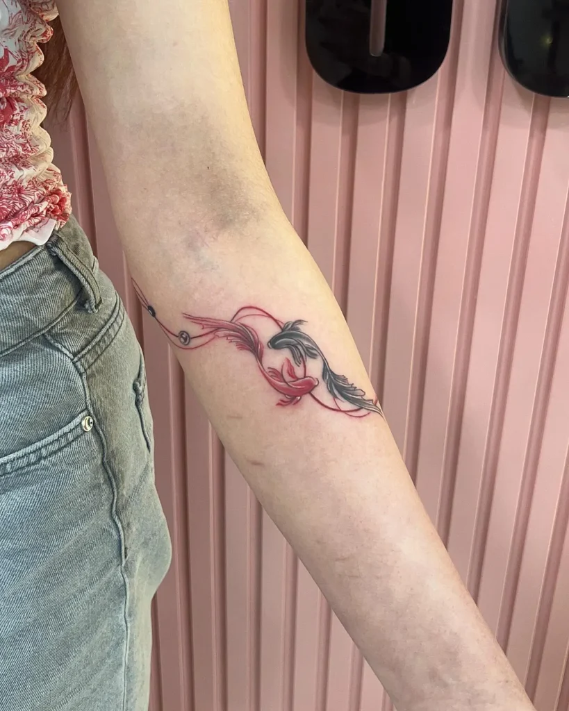 7. Yin Yang Koi Flow