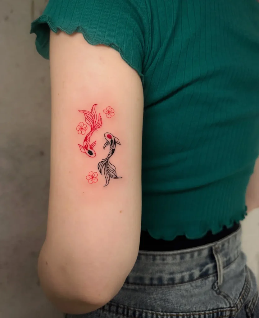 8. Cherry Bloom Koi Pair
