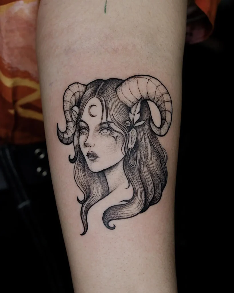 9. Moonlit Aries Muse