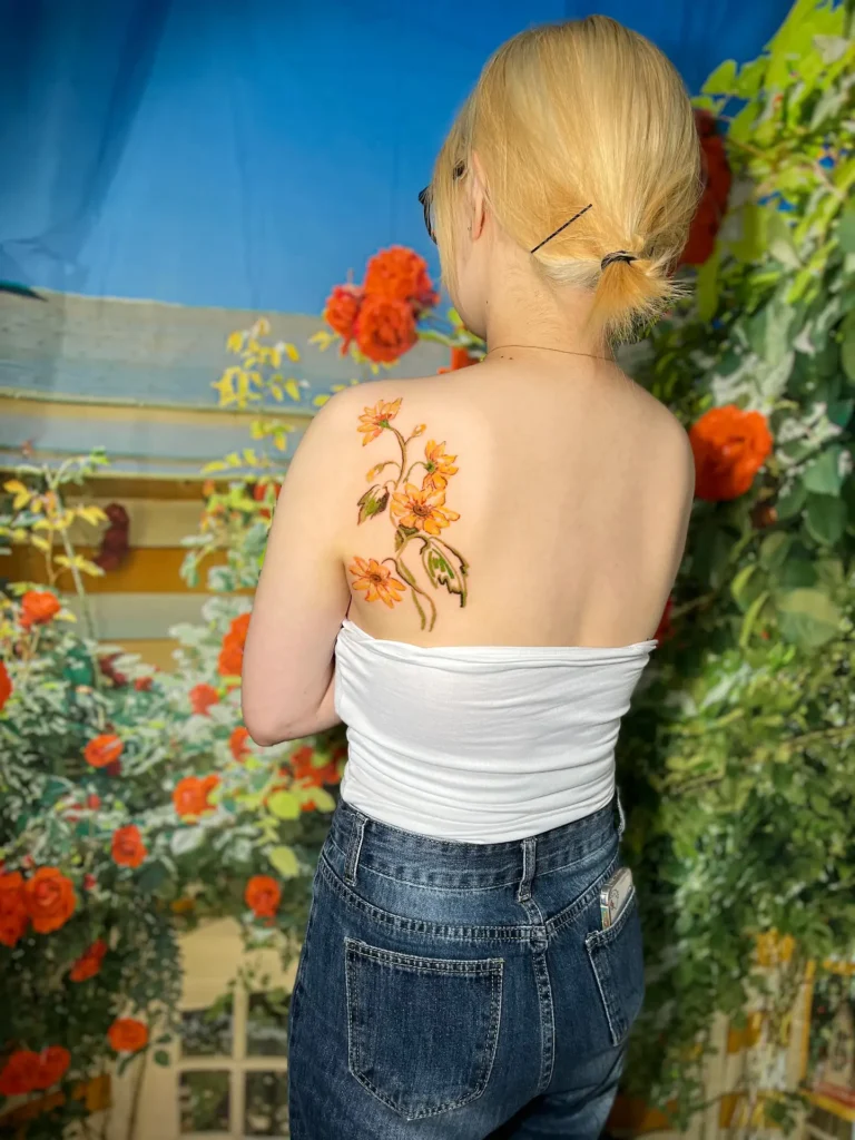 9. Sun-Kissed Blooms
