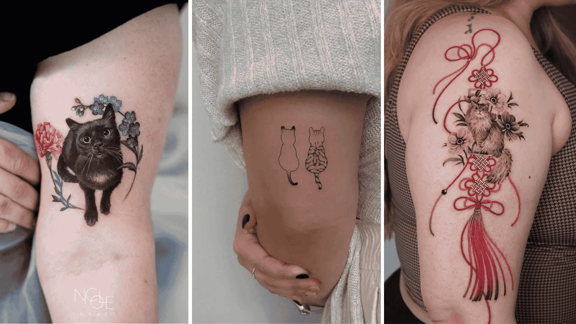 The Cutest Cat Tattoo Ideas Youтащve Never Seen Before ёятл 15 Ideas