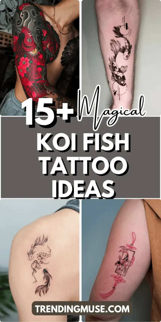 You Won’t Believe the Stories Behind These Koi Fish Tattoo Ideas