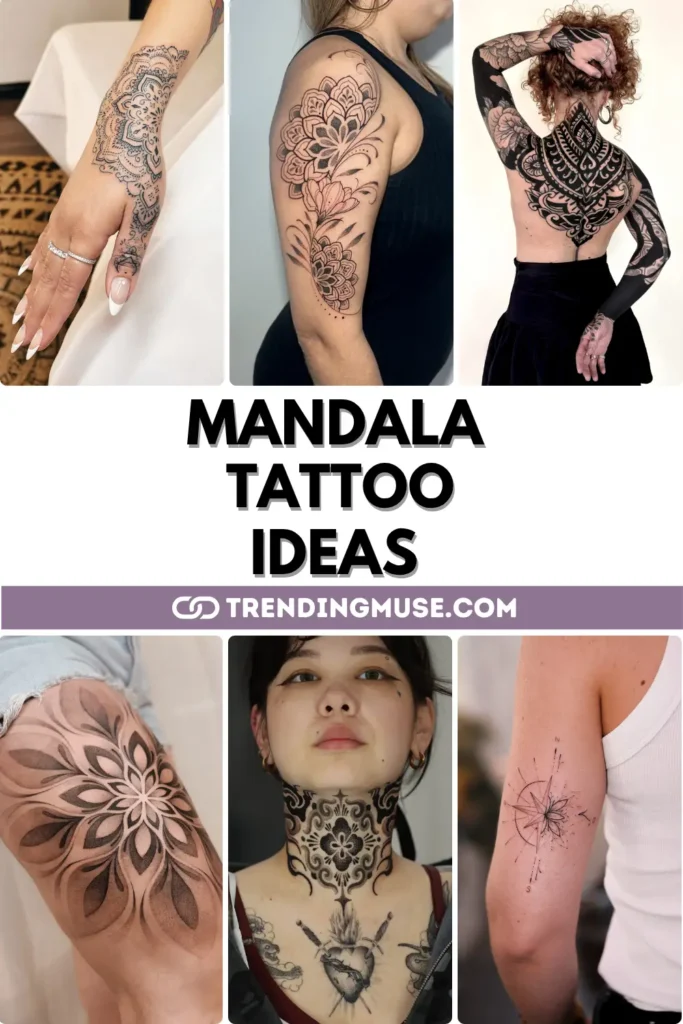 The Most Viral 15 Mandala Tattoo Ideas of the Year 2025! #15 is Wild