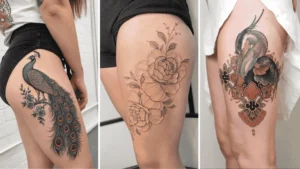 These 20 Thigh Tattoos Ideas For Women Belong on Your Skin 😍
