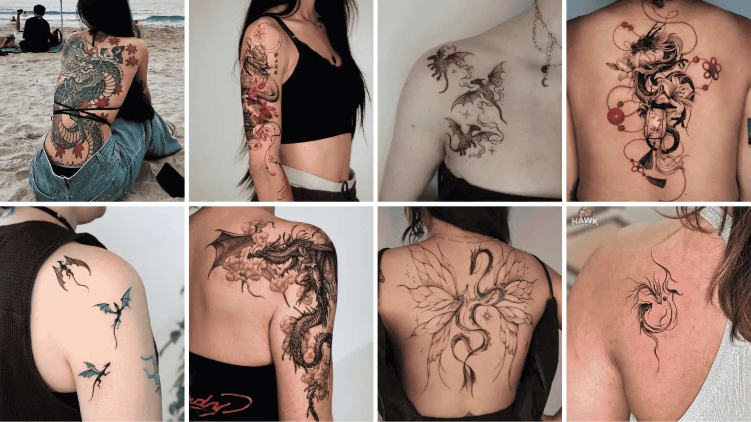 🐉 20 Must-See Dragon Tattoo for Women with Fierce Vibes