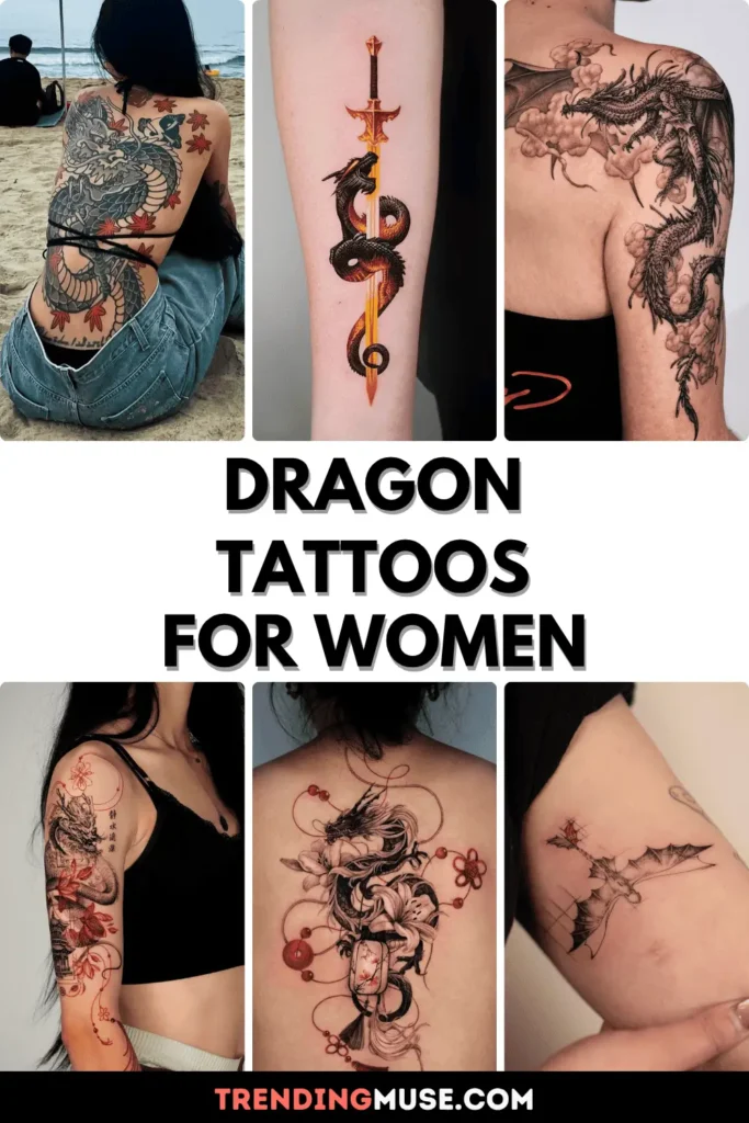 🐉 20 Must-See Dragon Tattoo for Women with Fierce Vibes