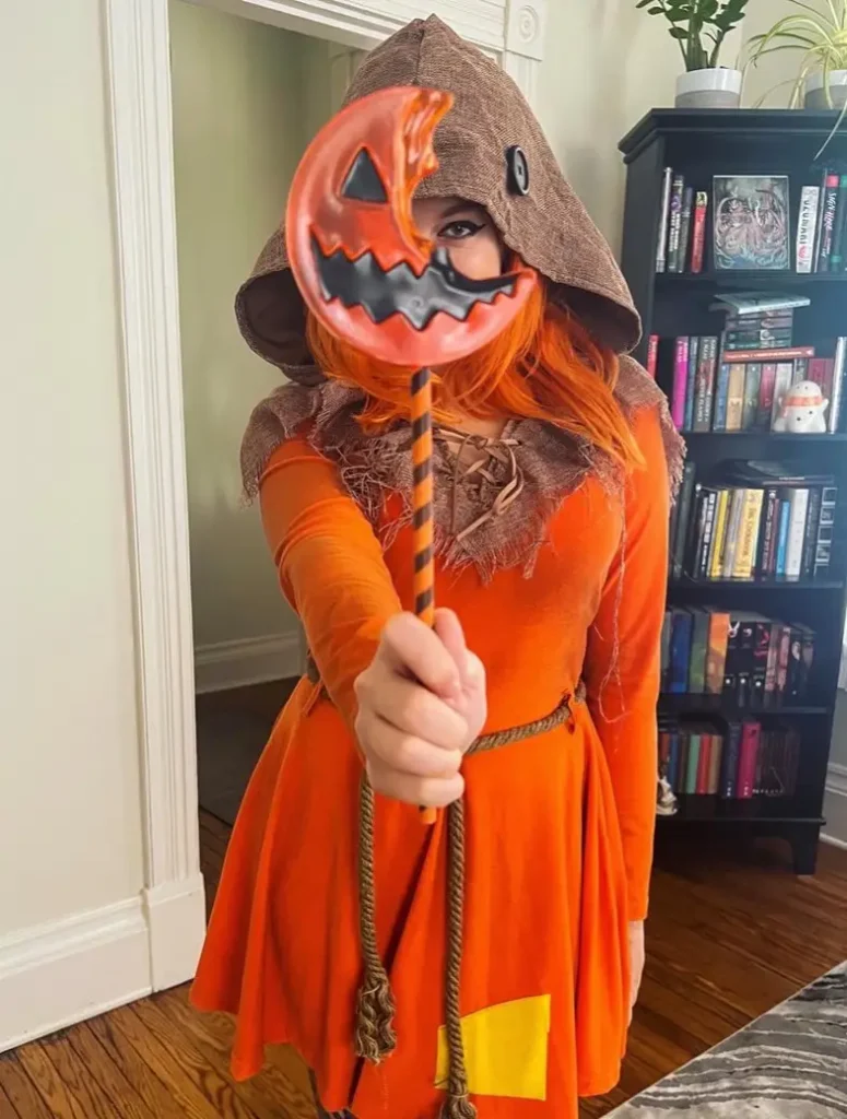5. Pumpkin Mischief Hooded Costume