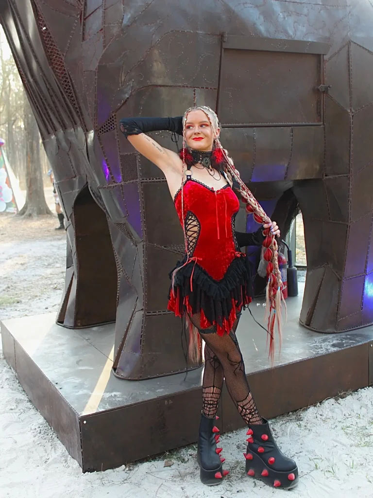9. Gothic Ringleader Halloween Outfit