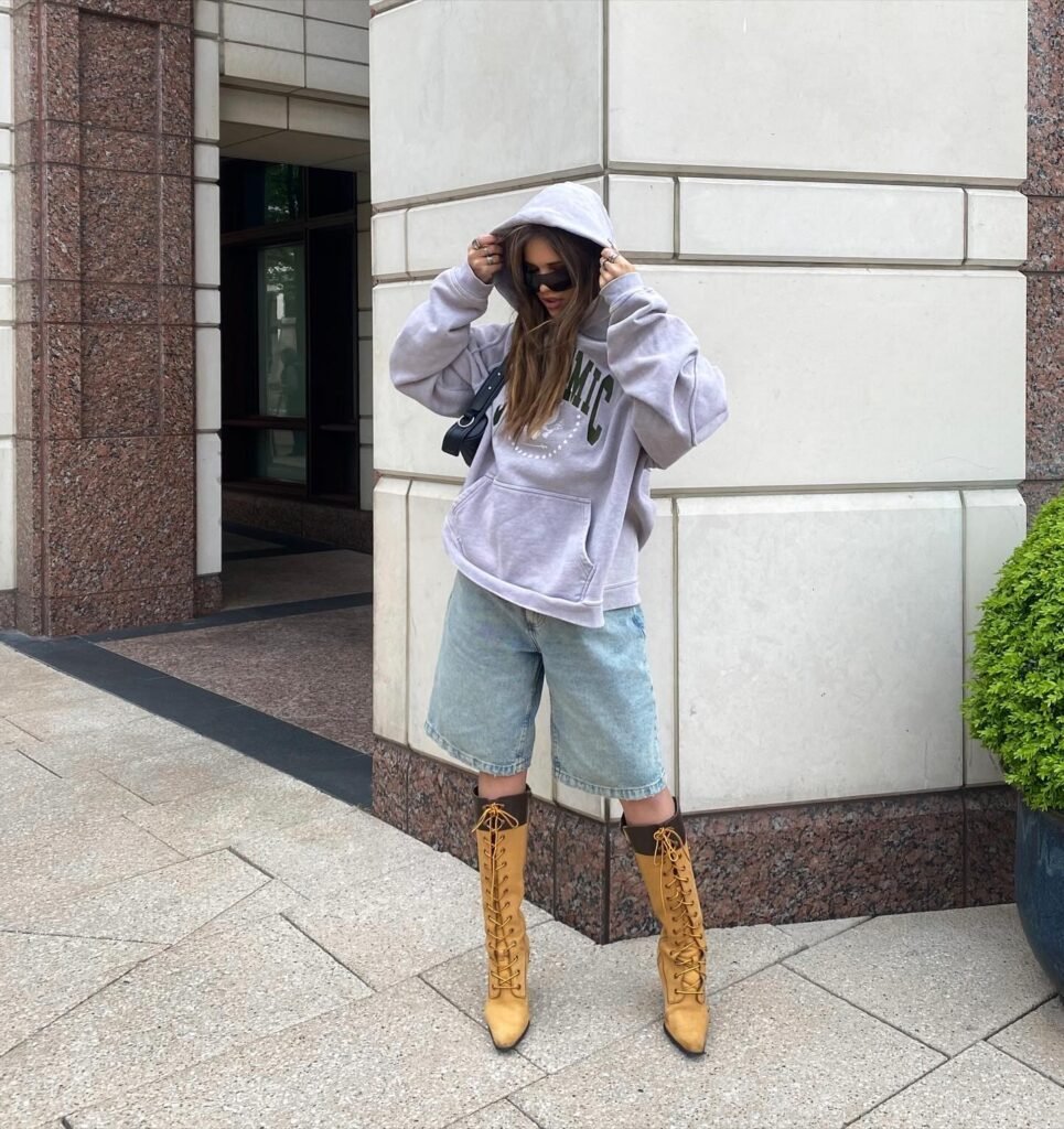 2. Cozy Street Baggy Shorts