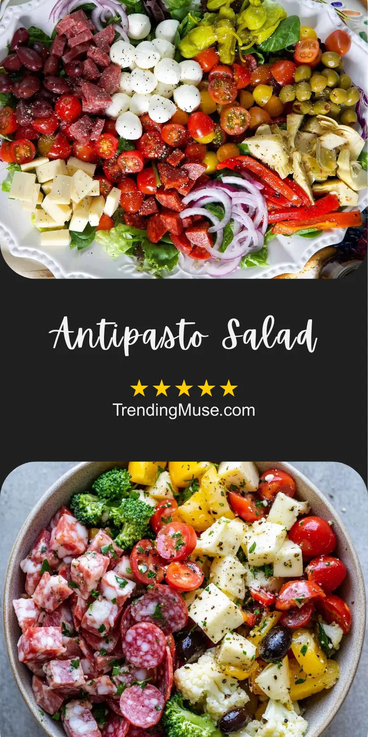 Antipasto Salad, Antipasto Salad Recipe, Italian Antipasto, Antipasti Salad, Antipasto Salad & Dressing