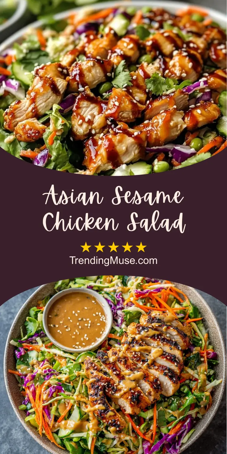 Asian Sesame Chicken Salad, Asian Sesame Chicken Salad Recipe, Sesame Chicken Salad, Sesame Chicken Salad Recipe, Asian Chicken Salad