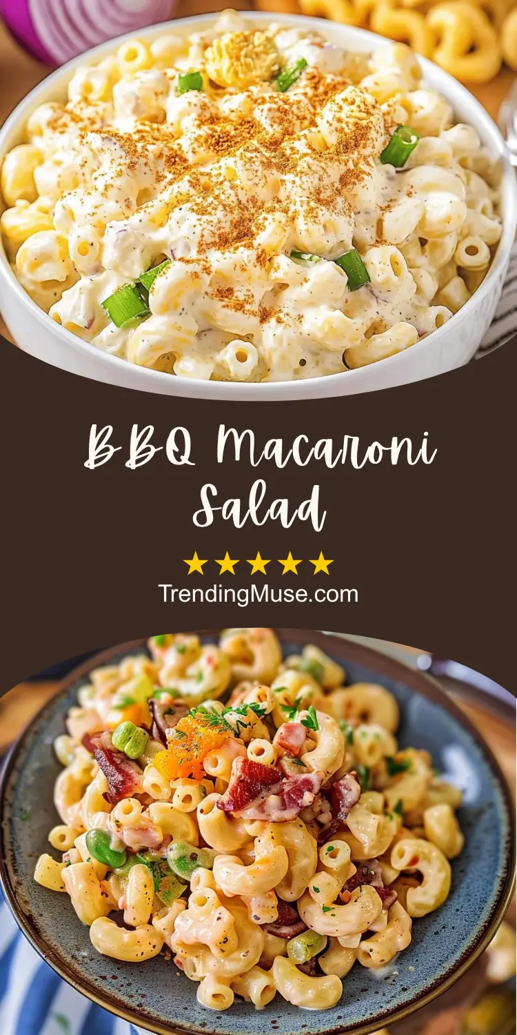 BBQ Macaroni Salad
