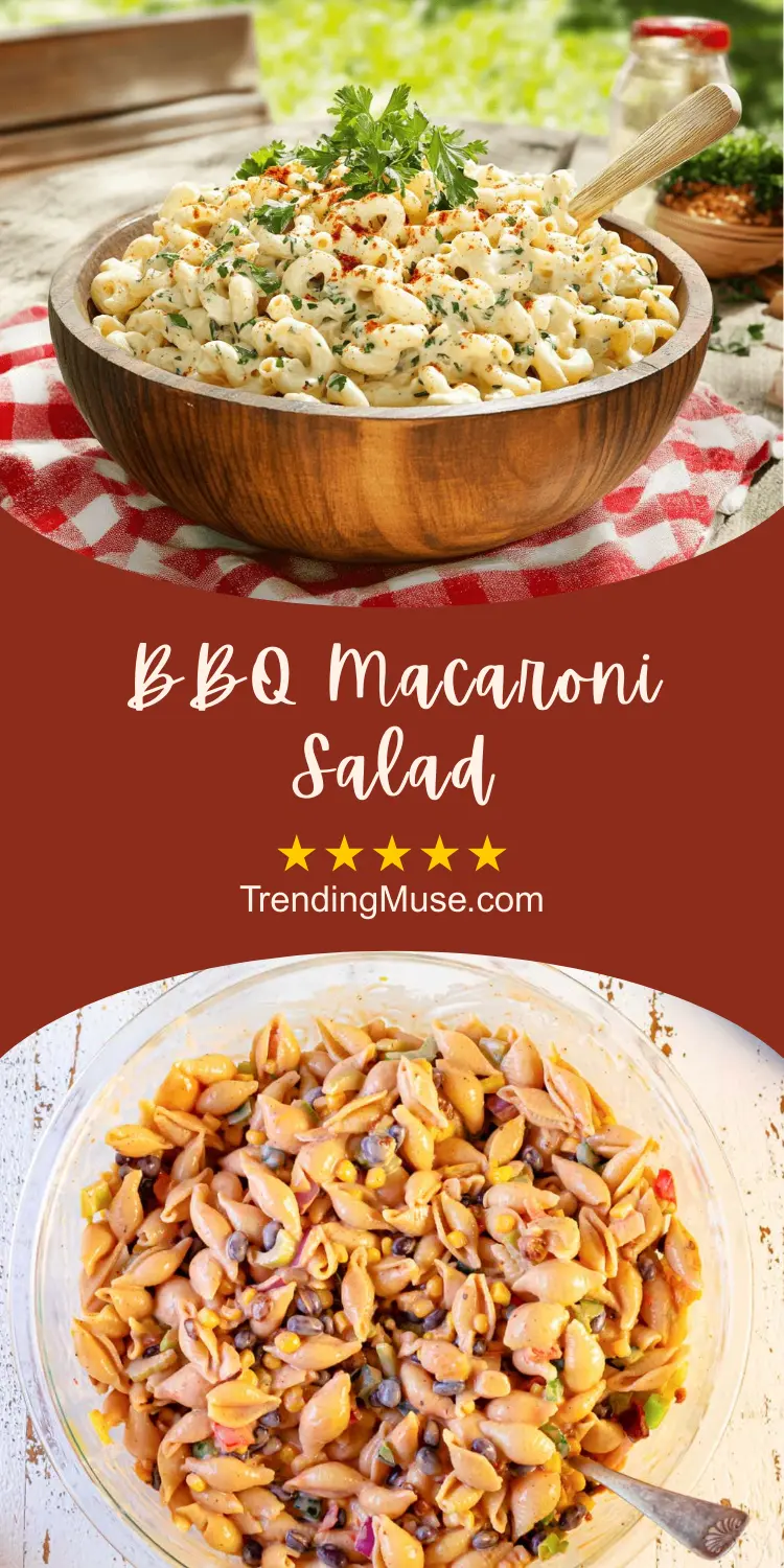 BBQ Macaroni Salad, BBQ Macaroni, BBQ Mac Salad, Barbecue Macaroni Salad, Korean BBQ Macaroni Salad