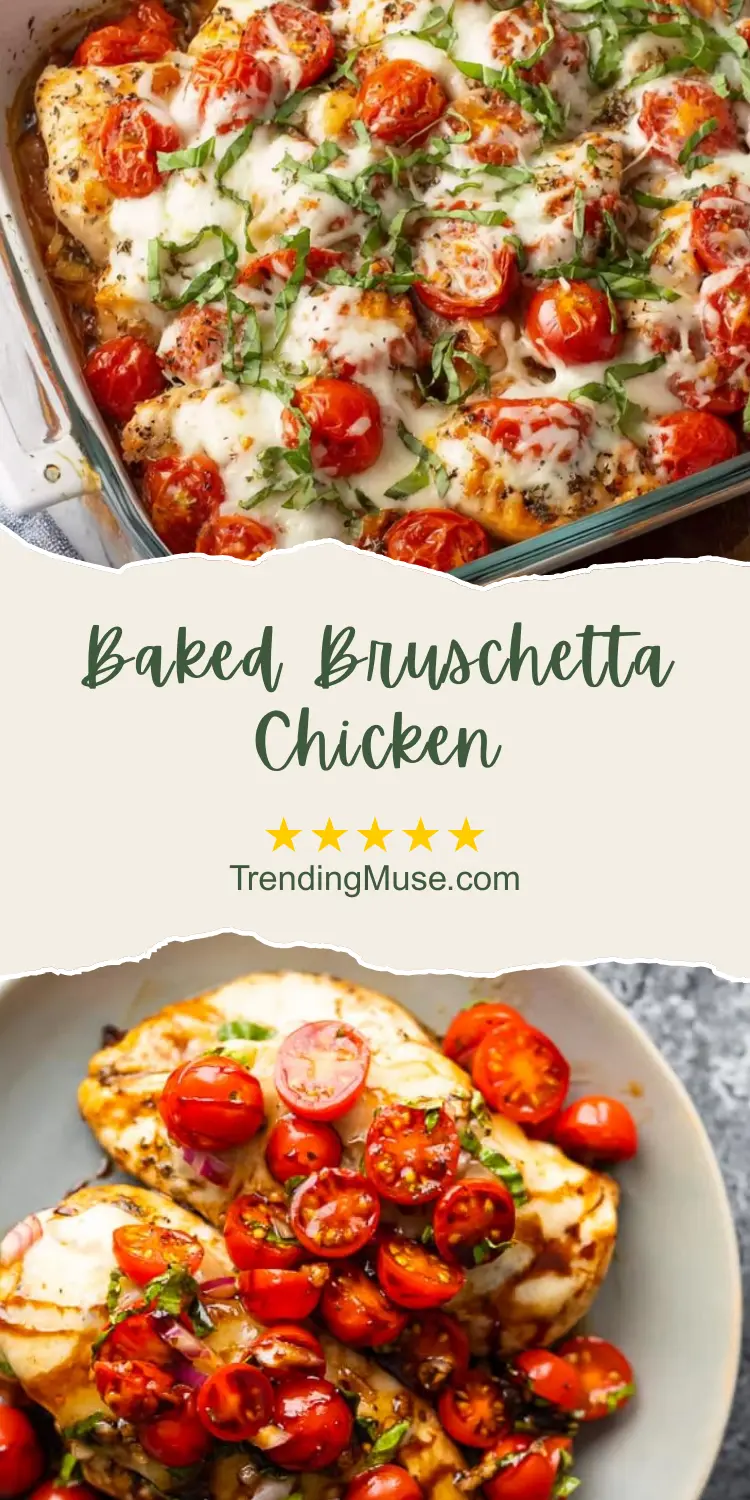 Baked Bruschetta Chicken