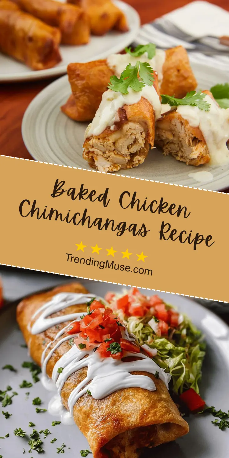Baked Chicken Chimichangas Recipe, Baked Chicken Chimichangas, Chicken Chimichangas, Healthy Baked Chimichangas
