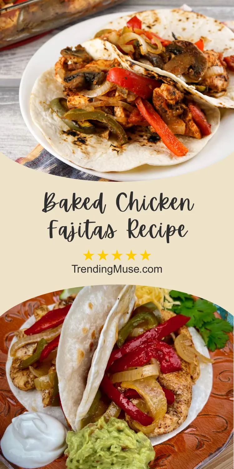 Baked Chicken Fajitas Recipe