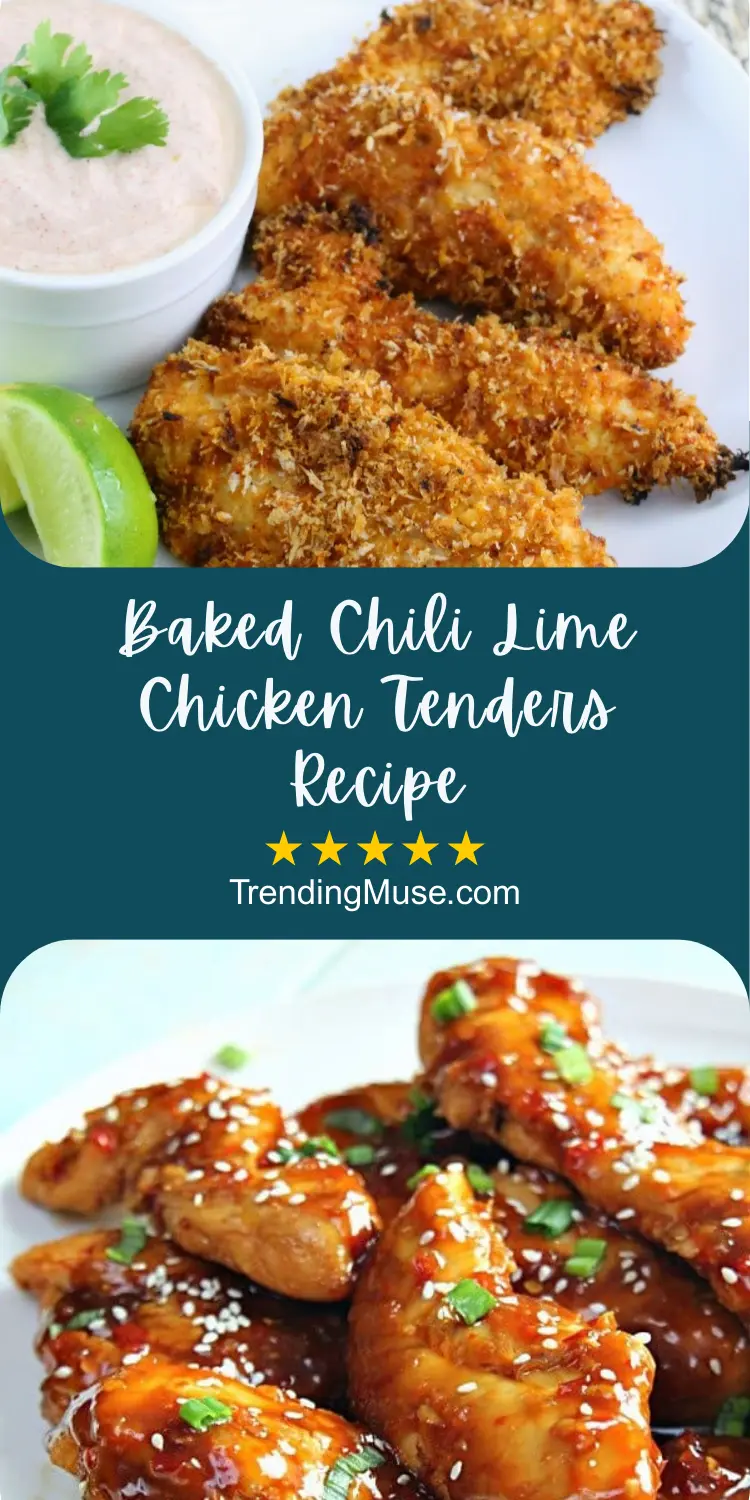 Baked Chili Lime Chicken Tenders Recipe
