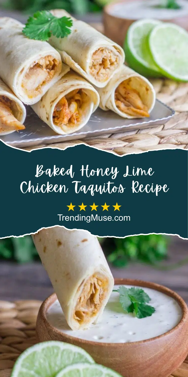 Baked Honey Lime Chicken Taquitos Recipe, Honey Chicken, Sweet Honey Chicken, Honey Chicken Tender Recipes