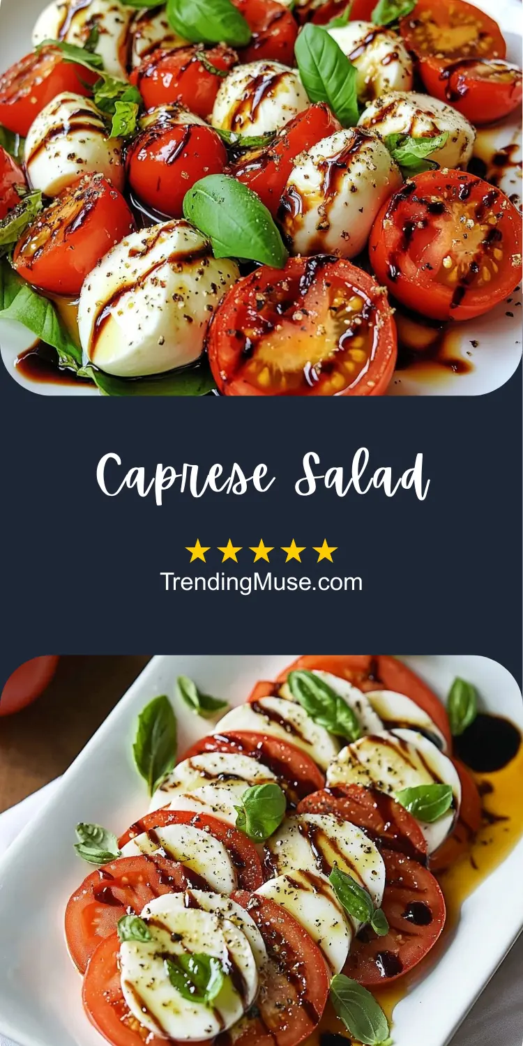 Caprese Salad, Caprese Salad Recipe, Classic Caprese Salad, Italian Caprese Salad, Tomato Caprese Salad