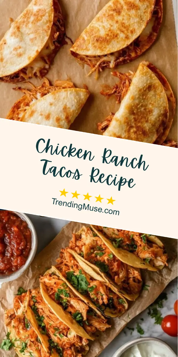 Chicken Ranch Tacos Recipe