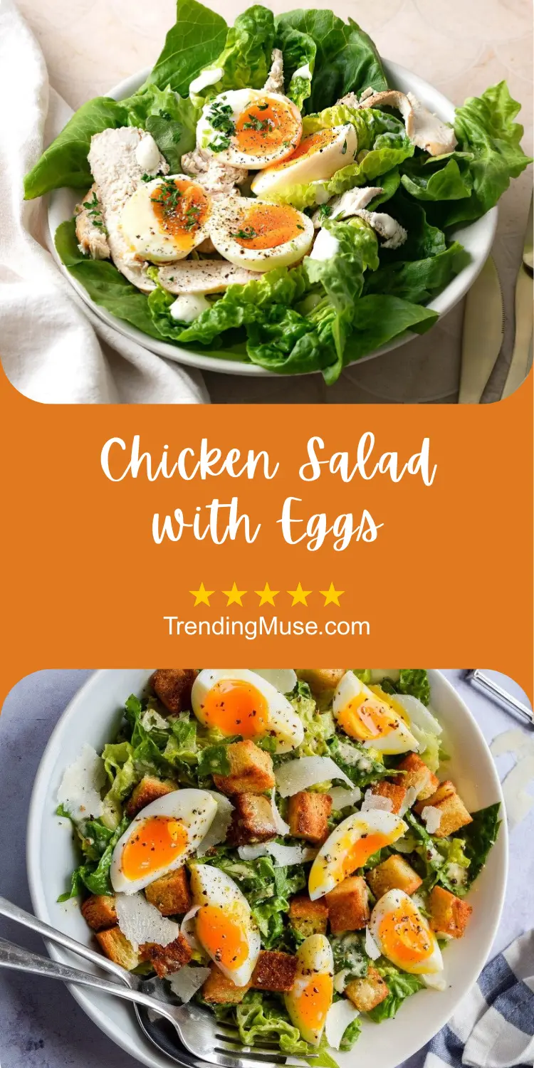 Chicken Salad With Eggs, Chicken Salad With Eggs Hard Boiled, Chicken Egg Salad, Chicken And Egg Salad Recipe, Chicken Egg Salad Recipe
