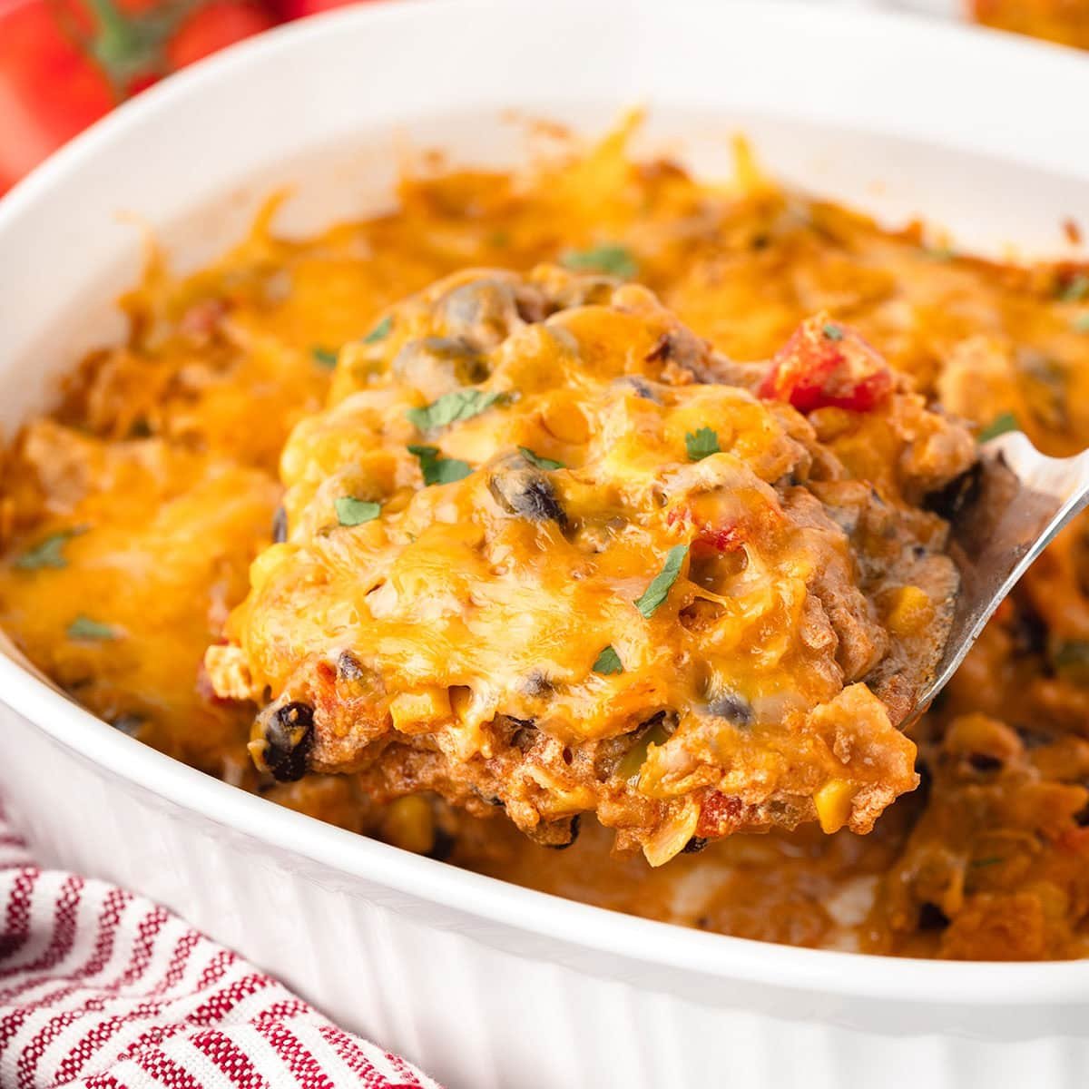 Chicken Taco Casserole